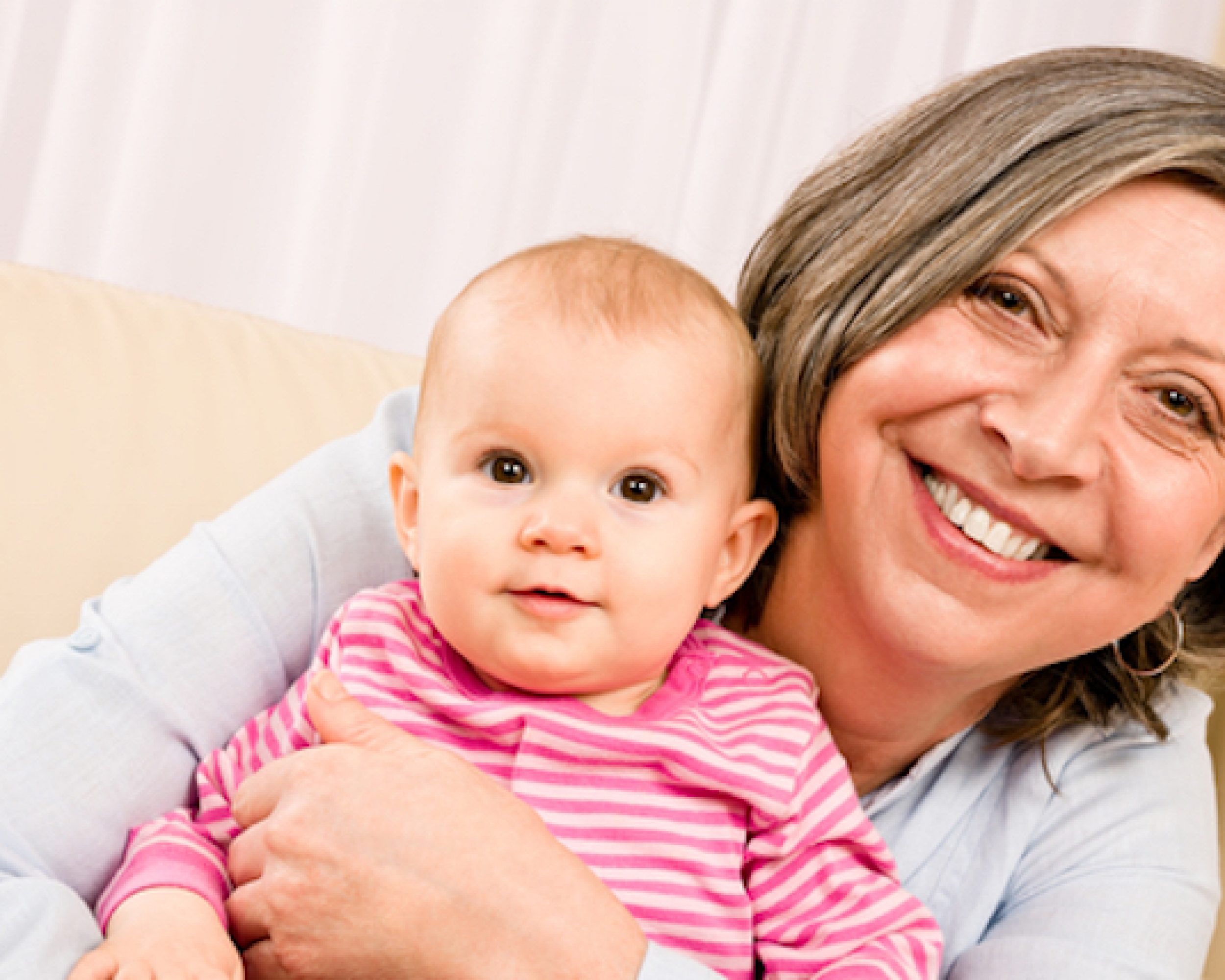 Grandmother-and-baby