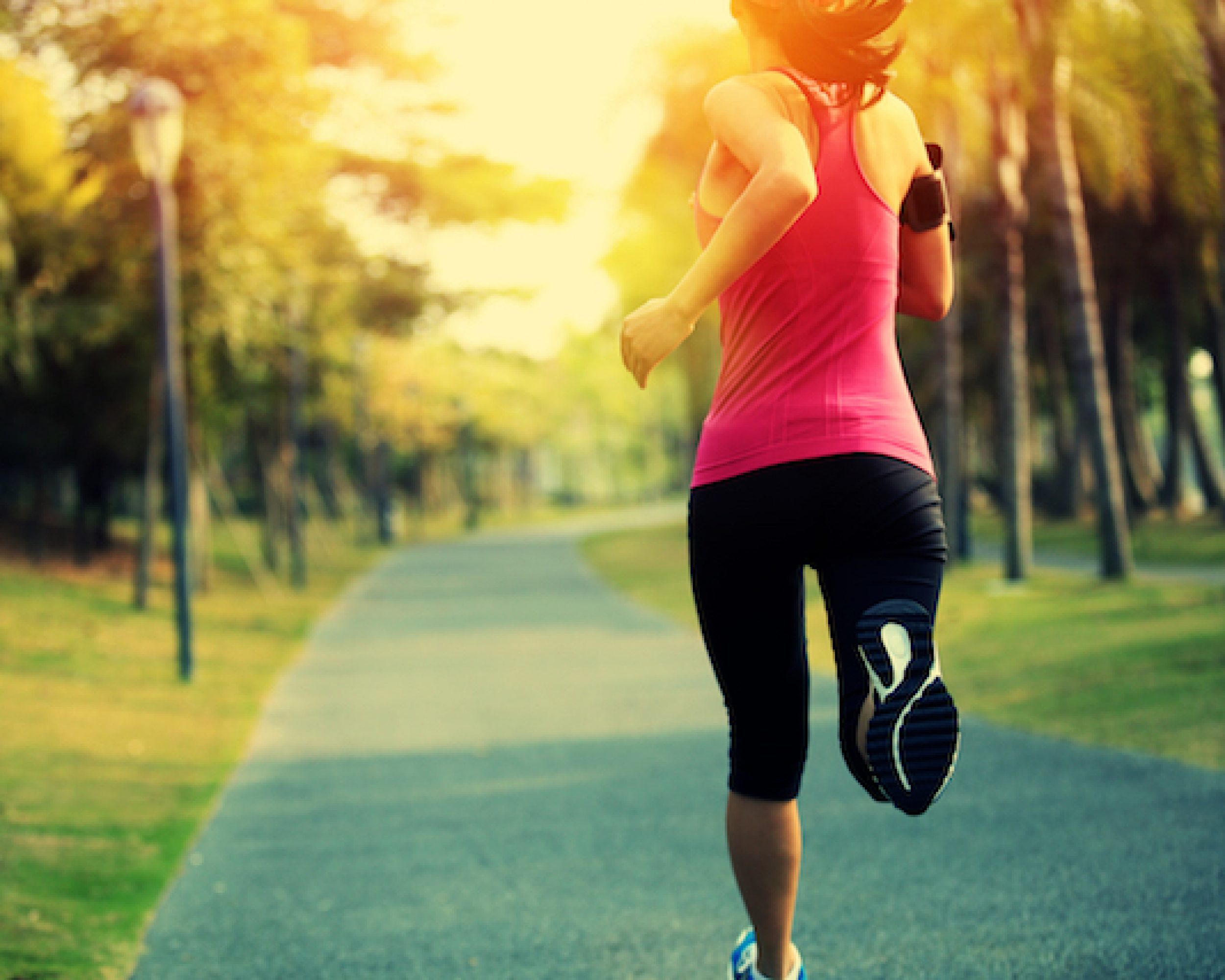 Women running